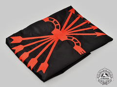 Spain, Facist State. A Rare Traditionalist Phalanx Of The Councils Of The National Syndicalist Offensive "High Command" Flag, C. 1940