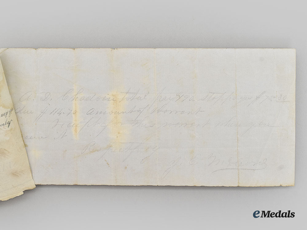 united_states._a_pre_civil_war_treasurer_of_the_state_of_texas_treasury_warrant1860,_named_to_a.d._chadoin,_signed_by_major_clement_read_johns_l22_mnc8201_122_1