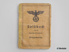 Germany, Kriegsmarine. A Soldbuch To Willy Schwebig, Atlantic Coast Service