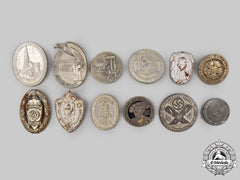 Germany, Third Reich. A Mixed Lot Of Commemorative Badges