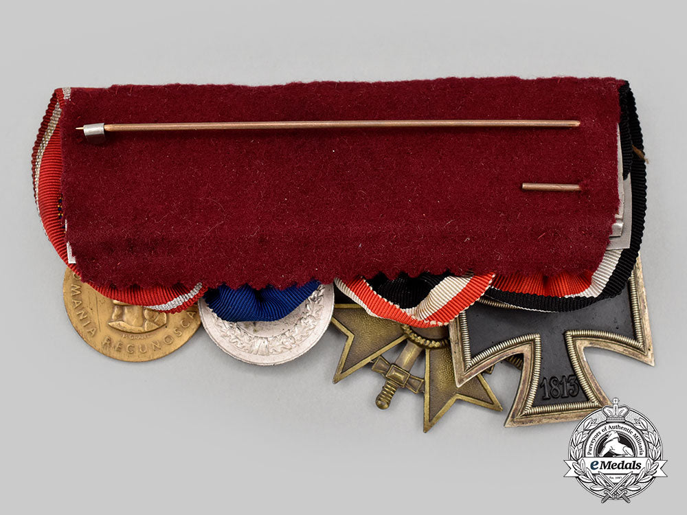 germany,_wehrmacht._a_medal_bar_for_eastern_front_service,_with_matching_ribbon_bar_l22_mnc8266_074