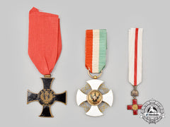 Italy, Kingdom, Republic. A Lot Of Three Awards