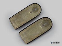 Germany, Heer. A Set Of Engineer Enlisted Personnel Tropical Shoulder Straps