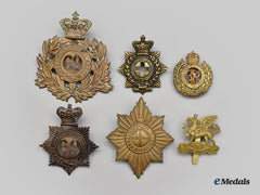 United Kingdom. A Lot Of Six Army Badges