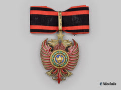 Albania, Italian Protectorate. An Order Of Scanderbeg, Grand Officer Badge, By Raviolo & Gardino, C.1940
