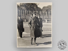 Germany, Wehrmacht. A Large Photo Of Generaloberst Hans-Jürgen Von Arnim In Allied Custody