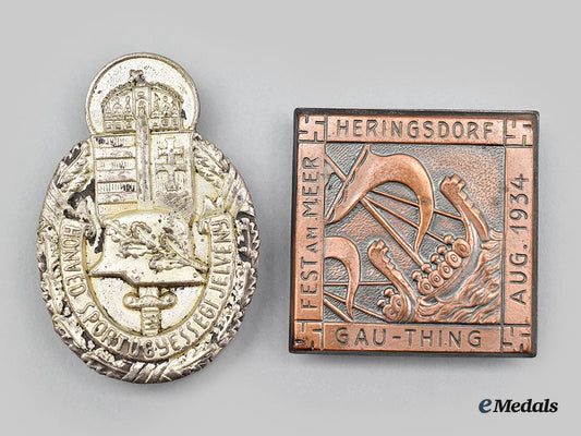 germany,_third_reich;_hungary,_kingdom._a_pair_of_badges_l22_mnc8424_765