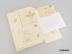 Germany, Wehrmacht. A Mixed Lot Of Documents