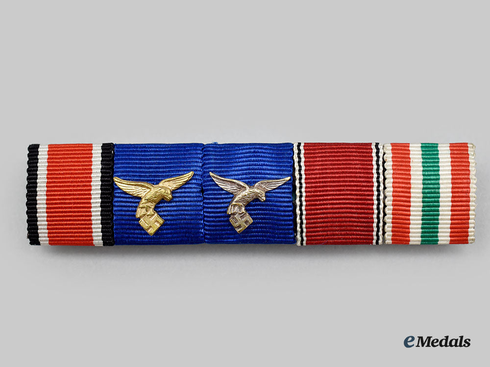 germany,_luftwaffe._a_medal_bar_for_long_service_and_memel_occupation,_with_ribbon_bar_l22_mnc8500_795