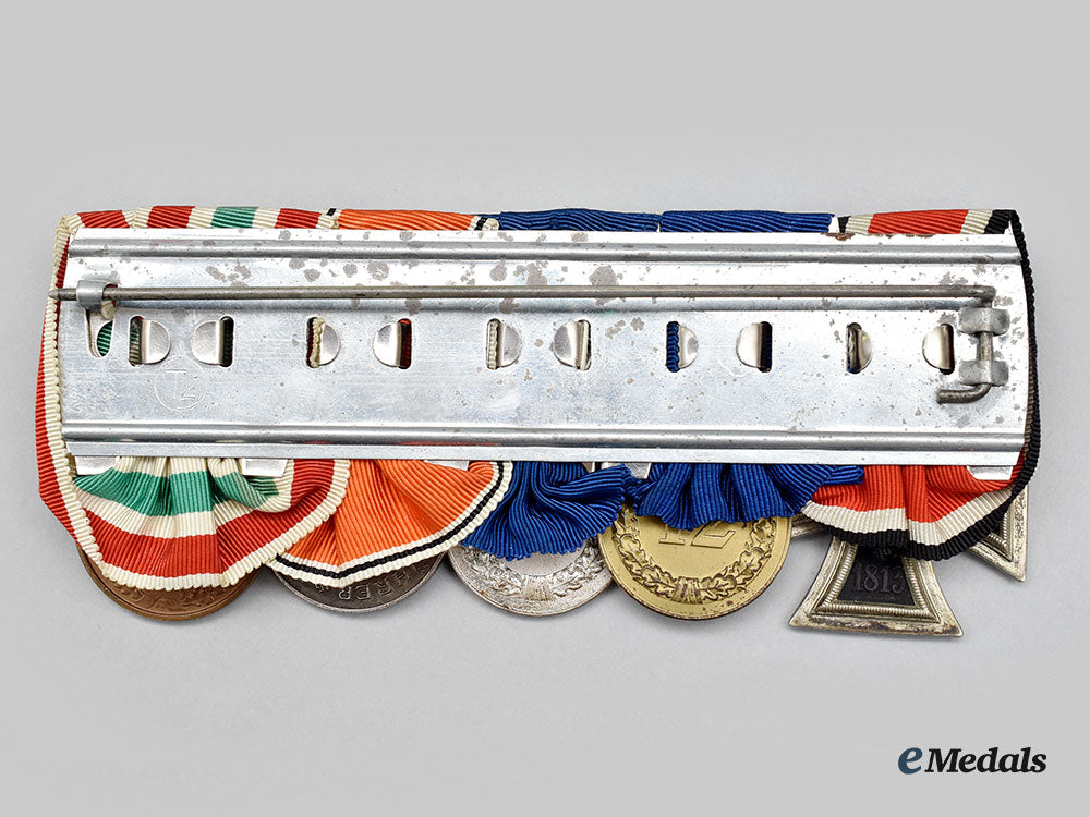 germany,_luftwaffe._a_medal_bar_for_long_service_and_memel_occupation,_with_ribbon_bar_l22_mnc8502_796