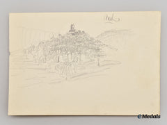 Germany, Third Reich. A 1911 Sketch By Ah