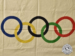 Germany, Third Reich. A Rare 1936 Berlin Olympics Flag