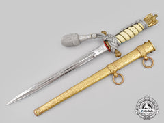 Germany, Kriegsmarine. An Officer’s Dagger, Unissued Mint Ii Pattern, By Weyersberg, Kirschbaum & Cie