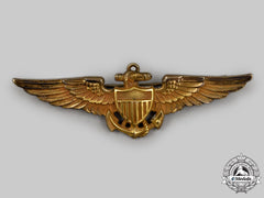 United States. A Naval Aviator Badge, By  Hilborn-Hamburger, C.1925