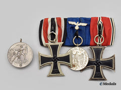 Germany, Wehrmacht. A Dual Iron Cross Medal Bar For A Second World War Combatant
