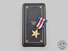 United States. A Silver Star, Cased