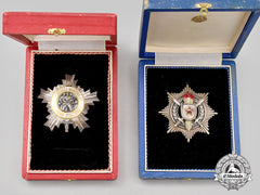 Yugoslavia, Socialist Federal Republic. Two Cased Orders