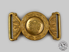 United Kingdom. King's Crown Army Officer's Belt Buckle