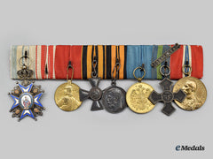 Serbia, Kingdom. A First War Medal Bar For Bravery