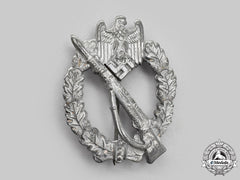 Germany, Wehrmacht. An Infantry Assault Badge, Silver Grade, By Friedrich Orth