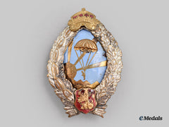 Bulgaria, Kingdom. A Parachutist Badge, Type Ii, C.1940