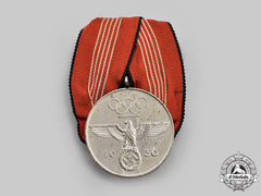 Germany, Third Reich. A Parade-Mounted 1936 Olympic Games Commemorative Medal