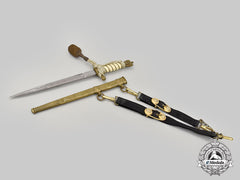 Germany, Kriegsmarine. An Officer’s Dress Dagger, With Hanger, By Carl Eickhorn