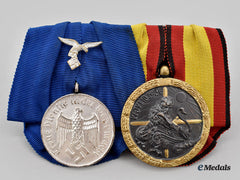 Germany, Luftwaffe. A Medal Bar For Condor Legion Service