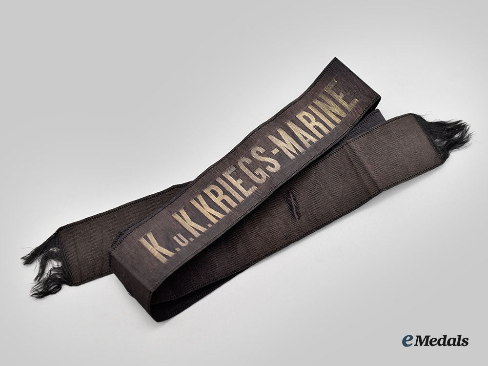 austria-_hungary,_empire._an_early_pattern_general_navy_cap_tally_ribbon_l22_mnc8761_346_1