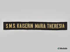 Austria-Hungary, Empire. An Sms Kaiserin Maria Theresia Cap Tally Ribbon