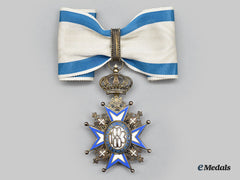 Serbia, Kingdom. An Order Of St. Sava, Iii Class Commander, By Huguenin, C.1925