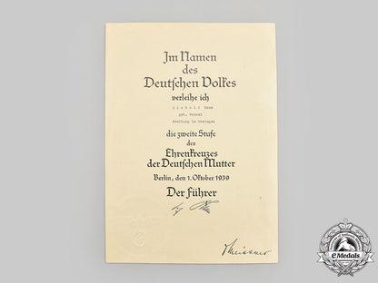 germany,_third_reich._an_honour_cross_of_the_german_mother_award_document,_silver_grade_with_photo,_with_bronze_grade_decoration_l22_mnc9048_460