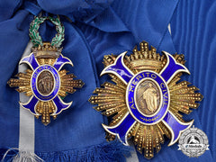 Spain, Facist State. An Order Of Civil Merit, I Class Grand Cross, C.1950