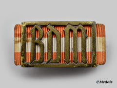 Germany, Bdm. A Proficiency Clasp, Bronze Grade, By Ferdinand Hoffstätter
