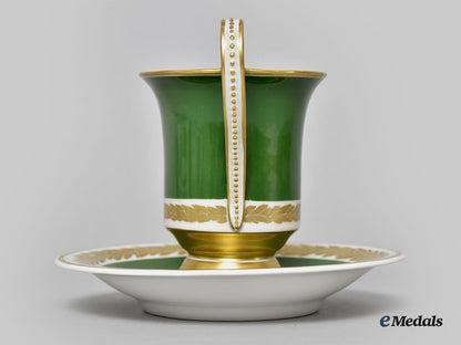 germany,_imperial._a_green_glazed_teacup_set_with_kaiser_wilhelm_ii_portrait,_by_kpm_l22_mnc9252_336_1
