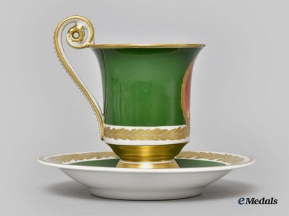 germany,_imperial._a_green_glazed_teacup_set_with_kaiser_wilhelm_ii_portrait,_by_kpm_l22_mnc9253_335_1