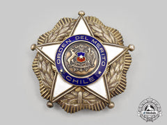 Chile, Republic. An Order Of Merit, Ii Class Grand Officer Star, C.1950