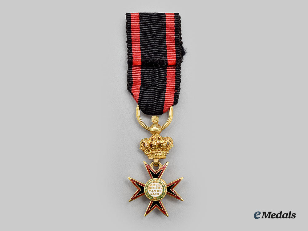 hesse-_darmstadt,_grand_duchy._an_order_of_ludwig,_miniature_knight’s_cross_in_gold,_c.1830_l22_mnc9304_204_1_1_1