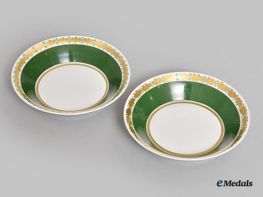 germany,_imperial._two_green_porcelain_saucers,_by_kpm_l22_mnc9381_615_1