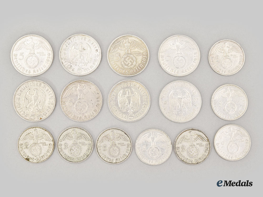 germany,_third_reich._a_mixed_lot_of_coins_l22_mnc9389_456