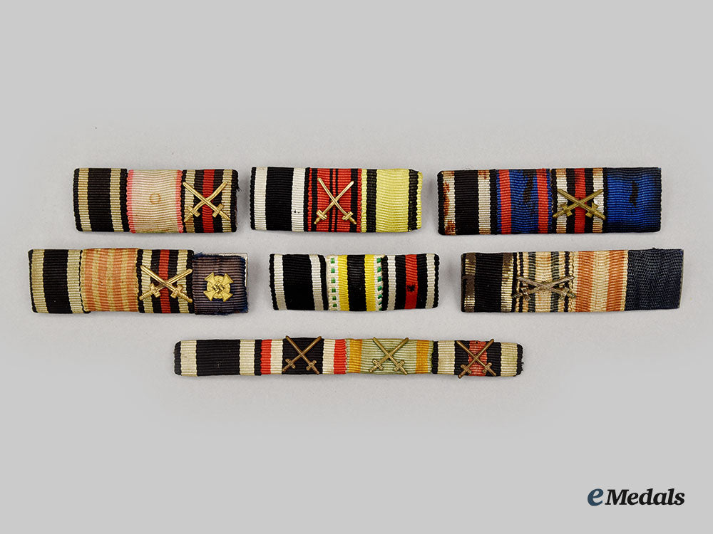 germany,_imperial._a_mixed_lot_of_ribbon_bars_for_first_world_war_service_l22_mnc9398_461_1_1_1