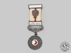 Turkey, Ottoman Empire. A Red Crescent Medal, Ii Class Silver Grade
