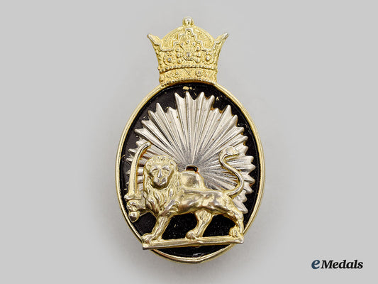 iran,_pahlavi_dynasty._an_imperial_iranian_military_police_junior_officer's_cap_badge_l22_mnc9451_667