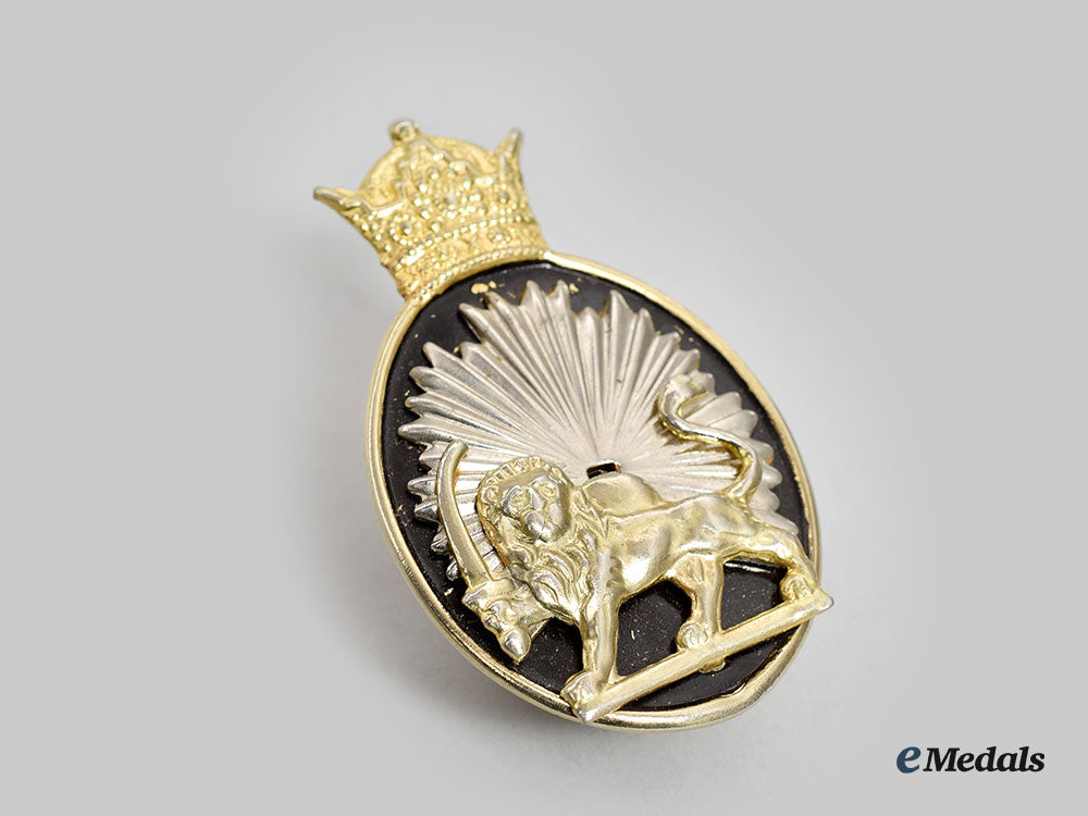 iran,_pahlavi_dynasty._an_imperial_iranian_military_police_junior_officer's_cap_badge_l22_mnc9454_668