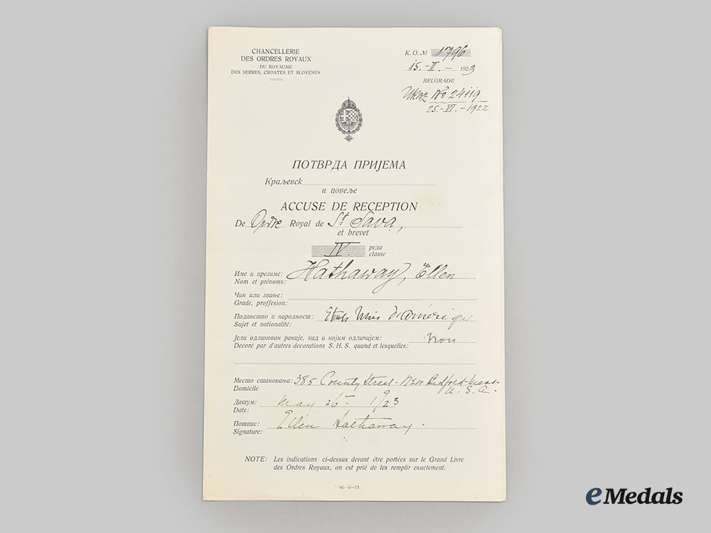 yugoslavia,_kingdom._an_order_of_st._sava_award_document,_iv_class_to_american_ellen_hathaway,1923_l22_mnc9497_096_1