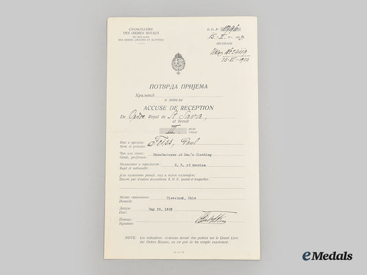 yugoslavia,_kingdom._an_order_of_st._sava_award_document,_iii_class_to_american_paul_feiss,1923_l22_mnc9503_098_1
