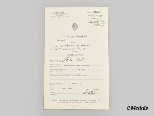 yugoslavia,_kingdom._an_order_of_st._sava_award_document,_iii_class_to_american_paul_feiss,1923_l22_mnc9503_098_1