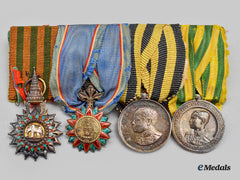Thailand, Kingdom. An Order Of The White Elephant Medal Bar, C.1900