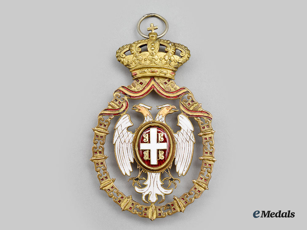 serbia,_kingdom._a_flag_decoration_of_the_order_of_the_white_eagle,_c.1916_l22_mnc9542_114_1_1_1_1_1