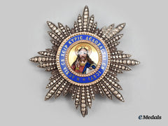 Greece, Kingdom. An Order Of The Redeemer, Ii Class Grand Officer Star, By Lemaitre Of Paris, C.1900